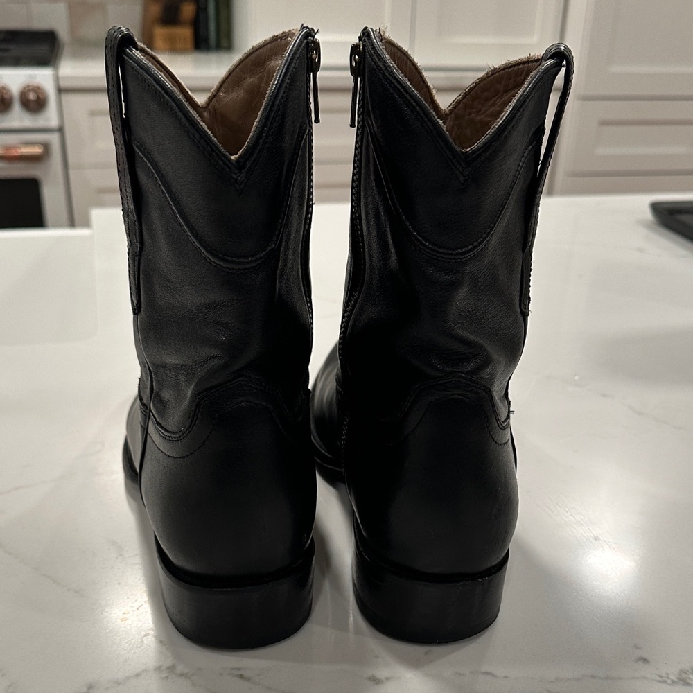 Tecovas The Dean. Black Cowboy Boots - Picture 4 of 9
